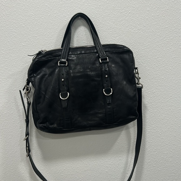 Coach 1941 Briefcase Business Leather Bag Black 70257 - Picture 5 of 9